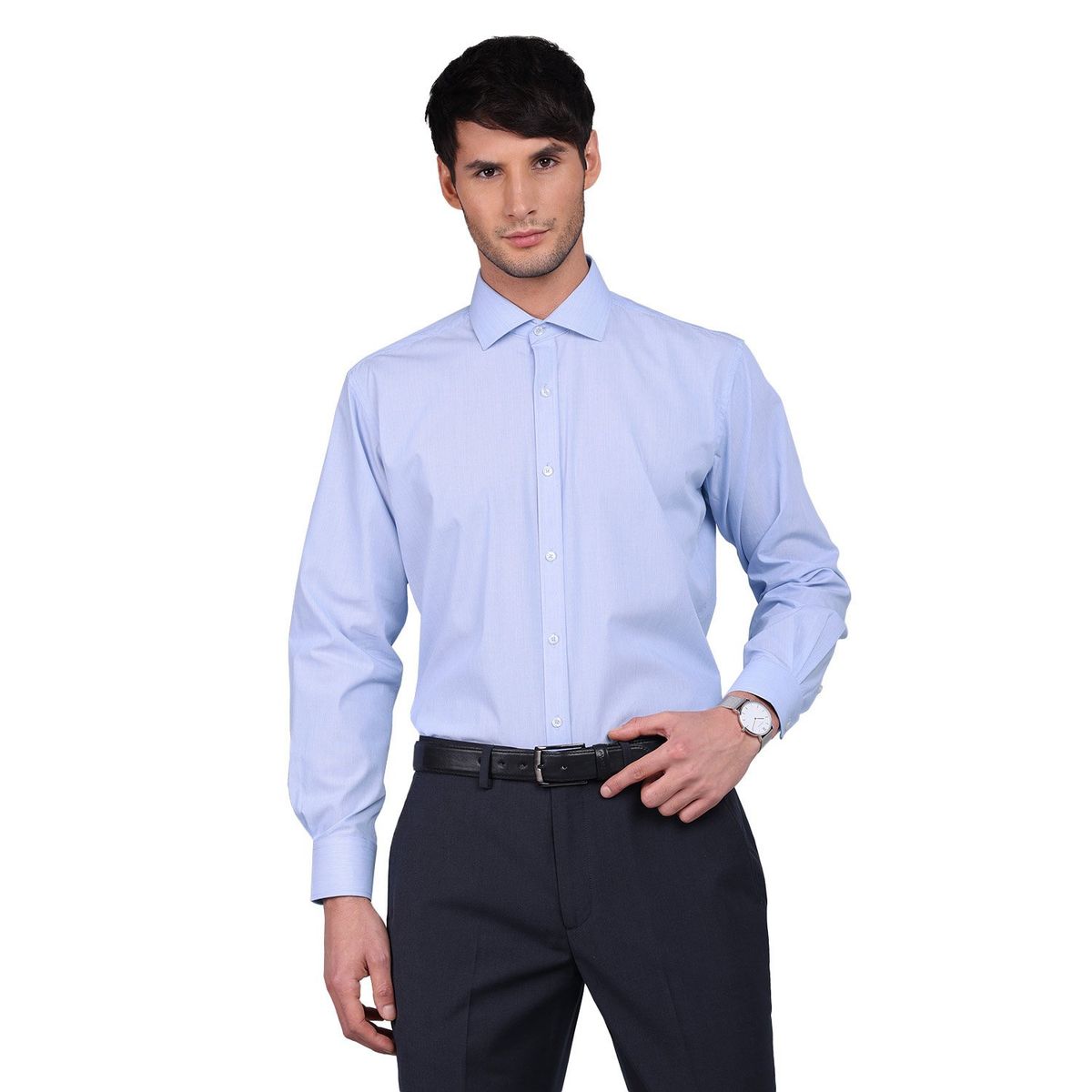 ARROW - Camisa De Vestir Manga Larga Algodón Hombre Arrow