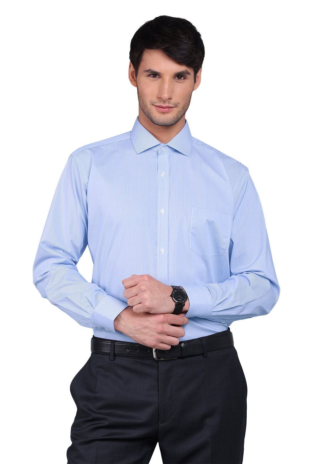 ARROW - Camisa De Vestir Manga Larga Algodón Hombre Arrow