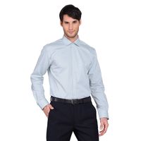 Camisa De Vestir Manga Larga Algodón Hombre