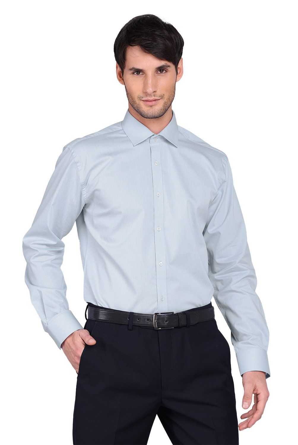 ARROW - Camisa De Vestir Manga Larga Algodón Hombre Arrow
