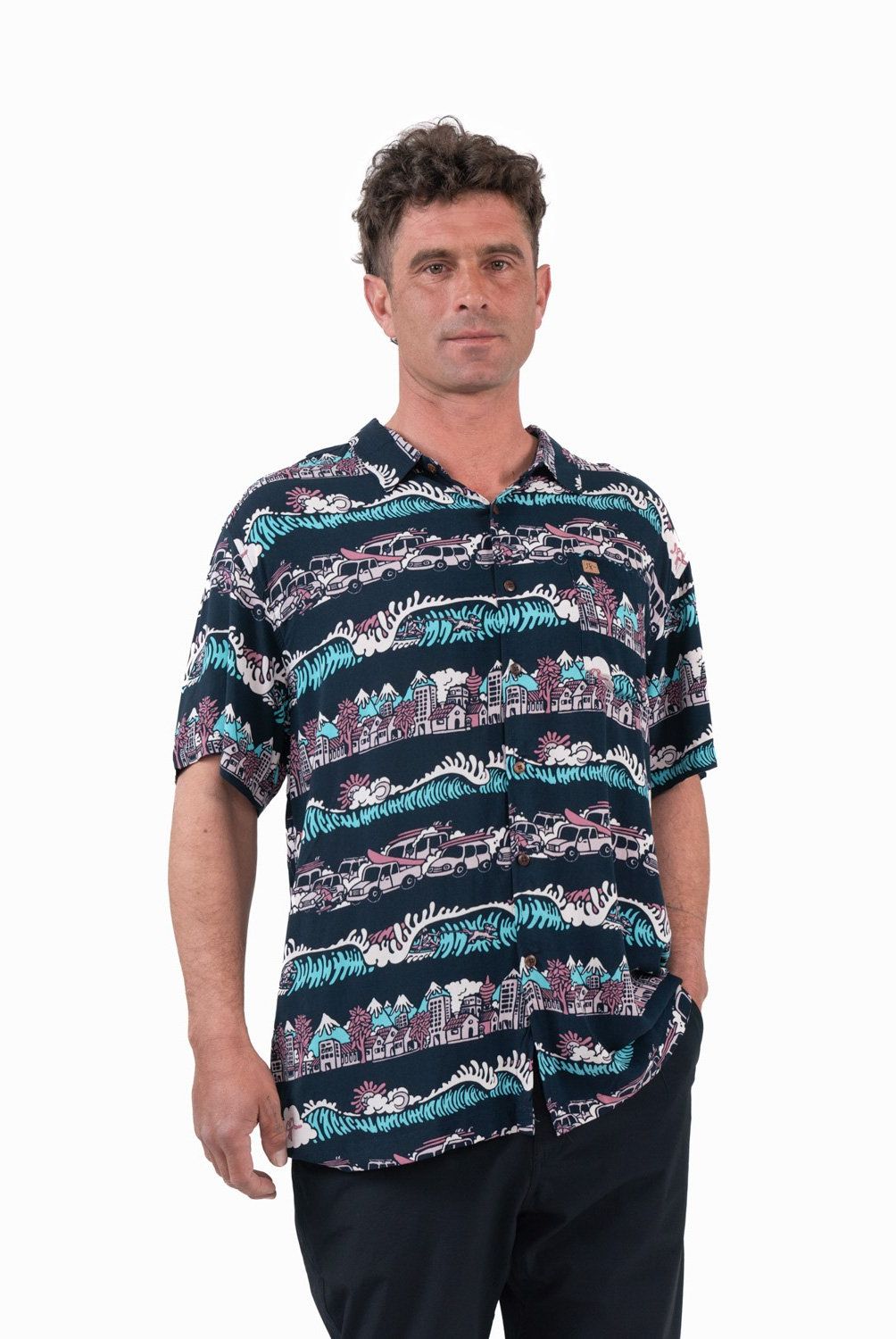 KAYA UNITE - Camisa Manga Corta Hombre Kaya Unite