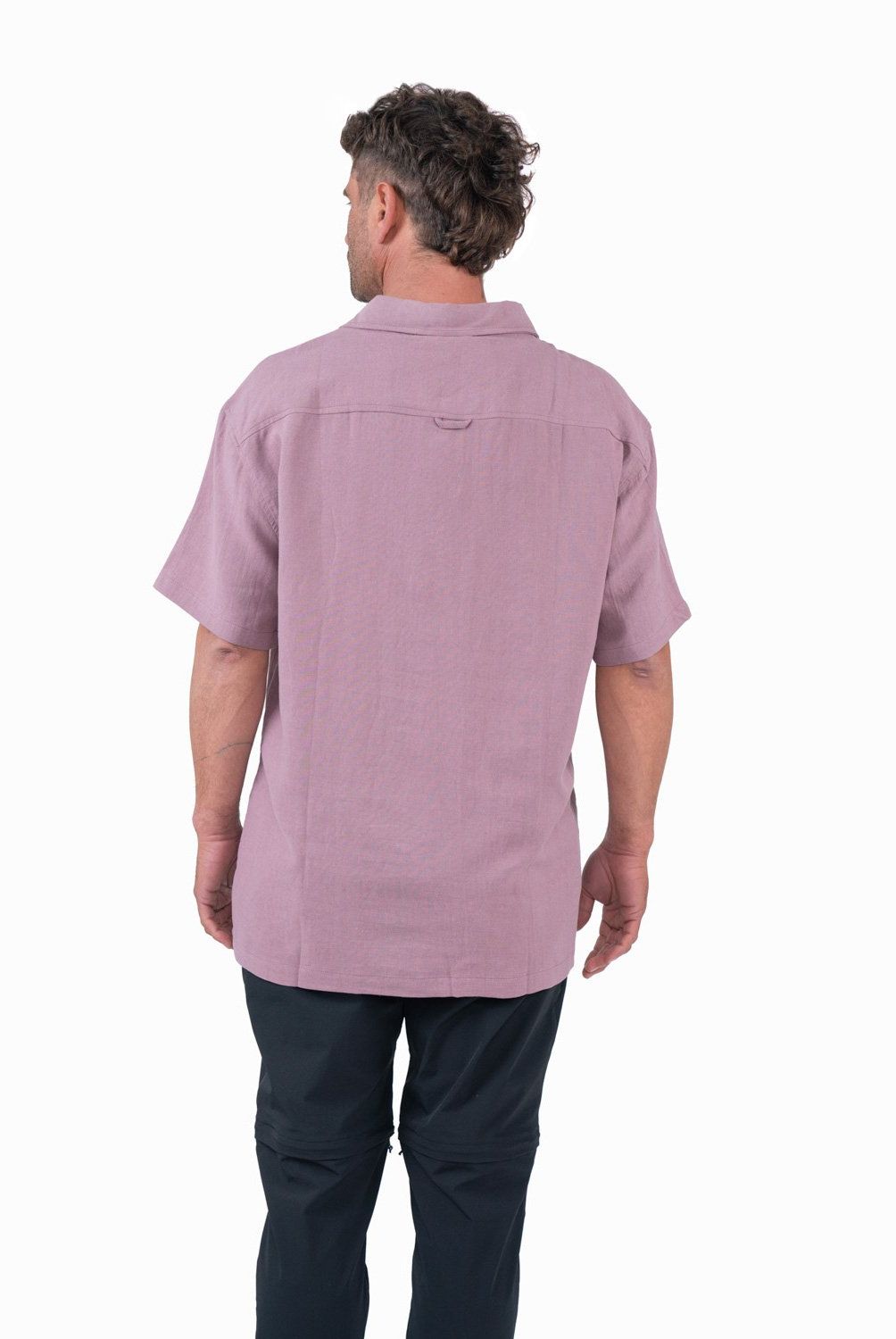 KAYA UNITE - Camisa Manga Corta Lino Hombre Kaya Unite