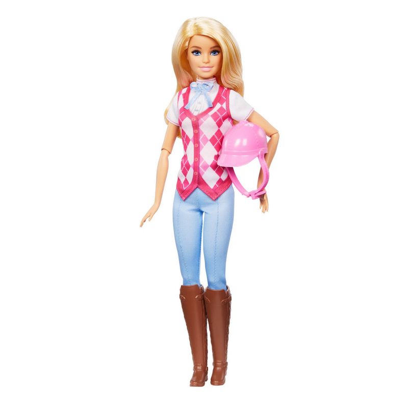 BARBIE - Muñeca Malibú Equitación Barbie