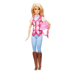 BARBIE - Muñeca Malibú Equitación