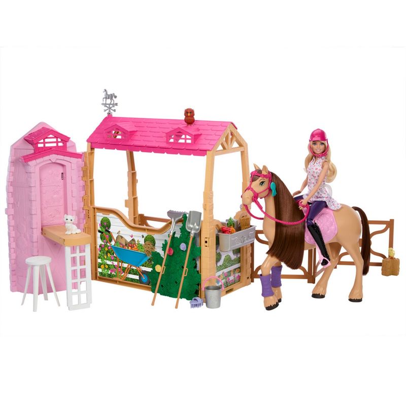 BARBIE - Set de Juego Establo de los Sueños Barbie