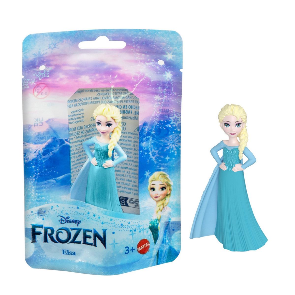 PRINCESAS - Frozen Muñeca Mini Reinas 7.5 Cm Disney