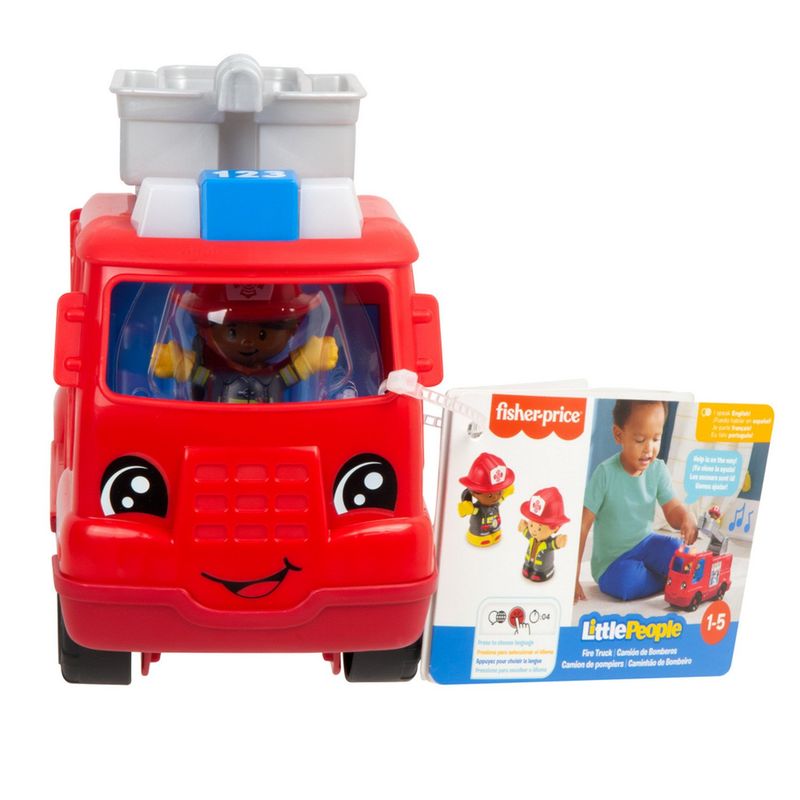 FISHER PRICE - Camión de Bomberos Mediano Fisher Price