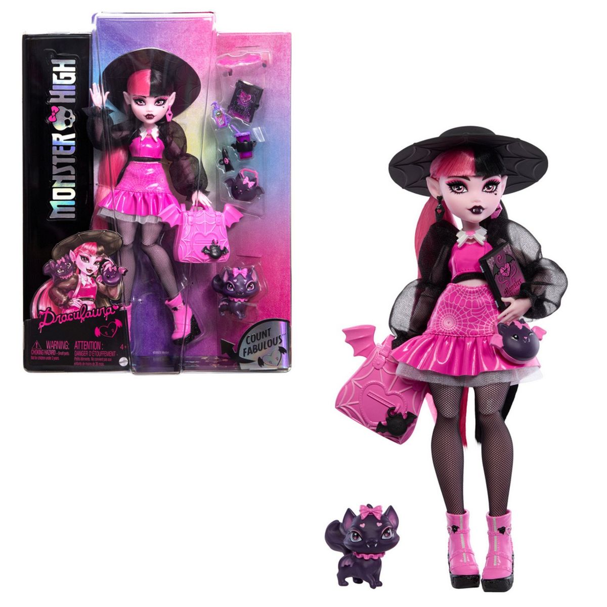 MONSTER HIGH - Muñeca Draculaura Nuevo Look Monster High