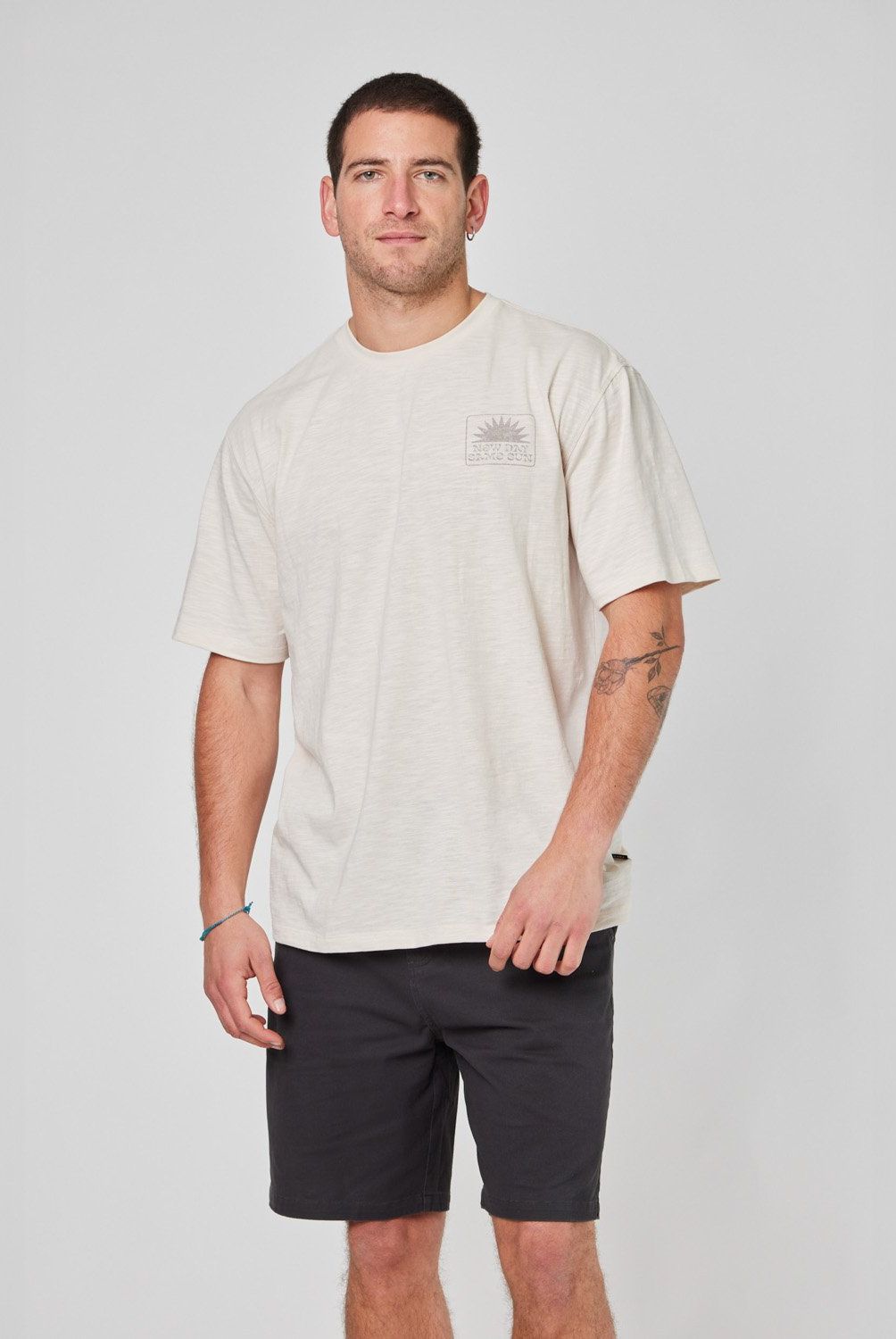 TOKE - Polera Hombre Manga Corta Algodón Reciclado Toke