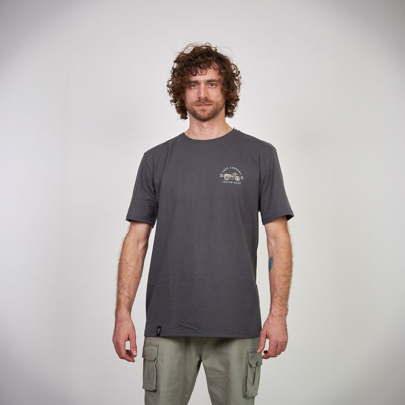 TOKE - Polera Hombre Manga Corta Algodón Reciclado Toke