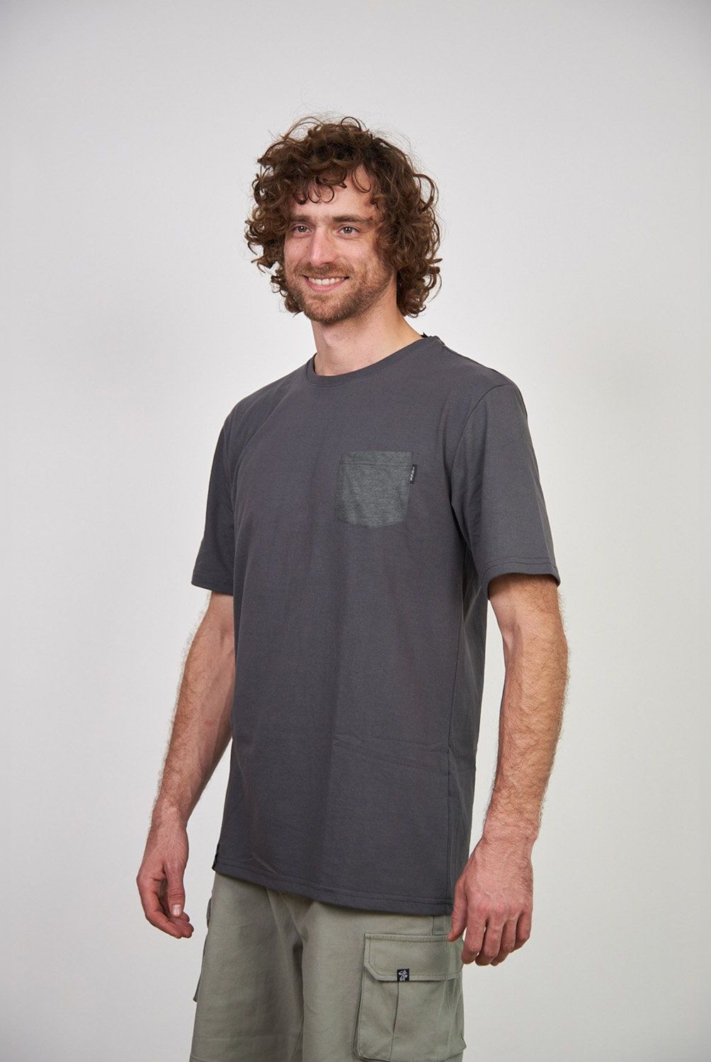 TOKE - Polera Hombre Manga Corta Algodón Reciclado Toke