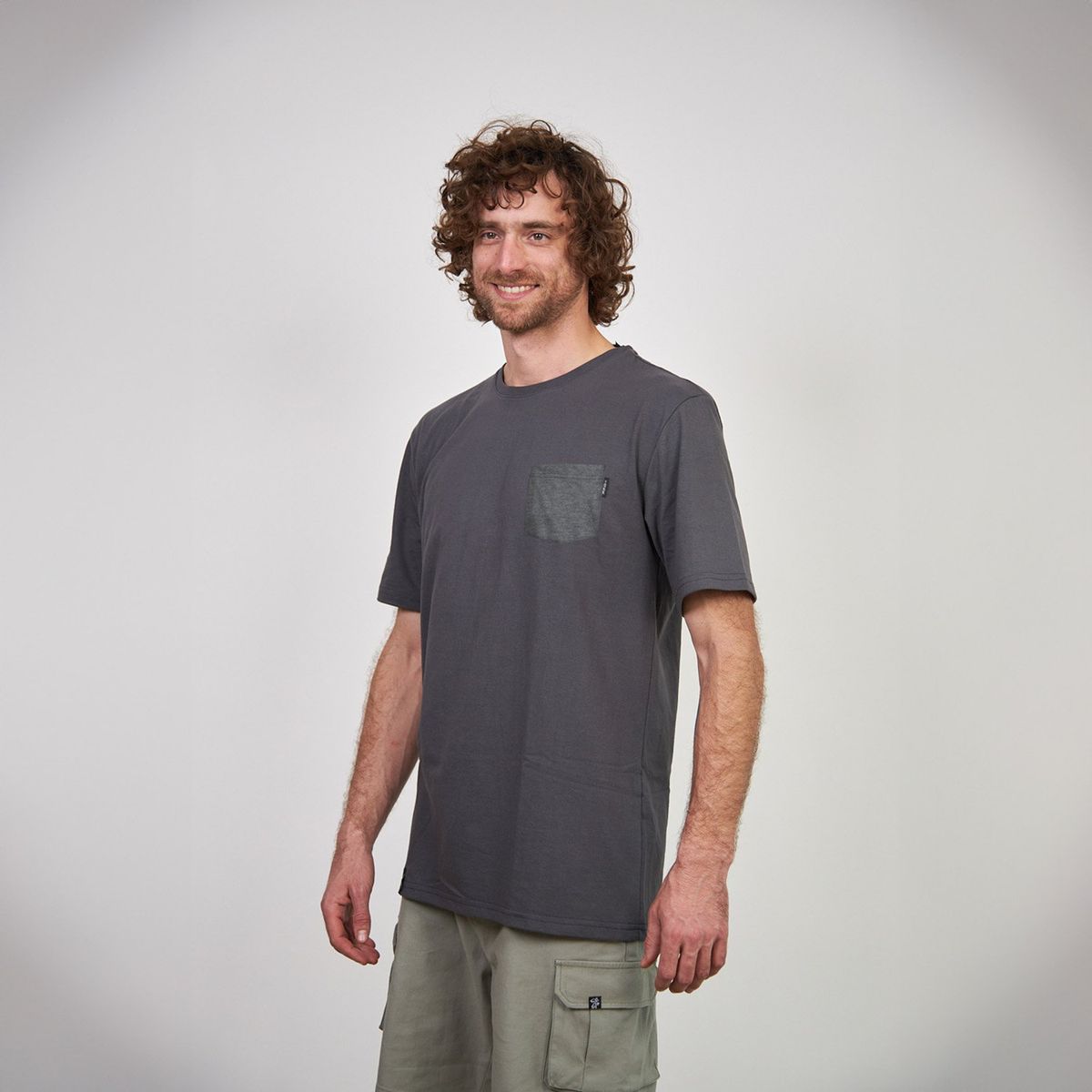 TOKE - Polera Hombre Manga Corta Algodón Reciclado Toke