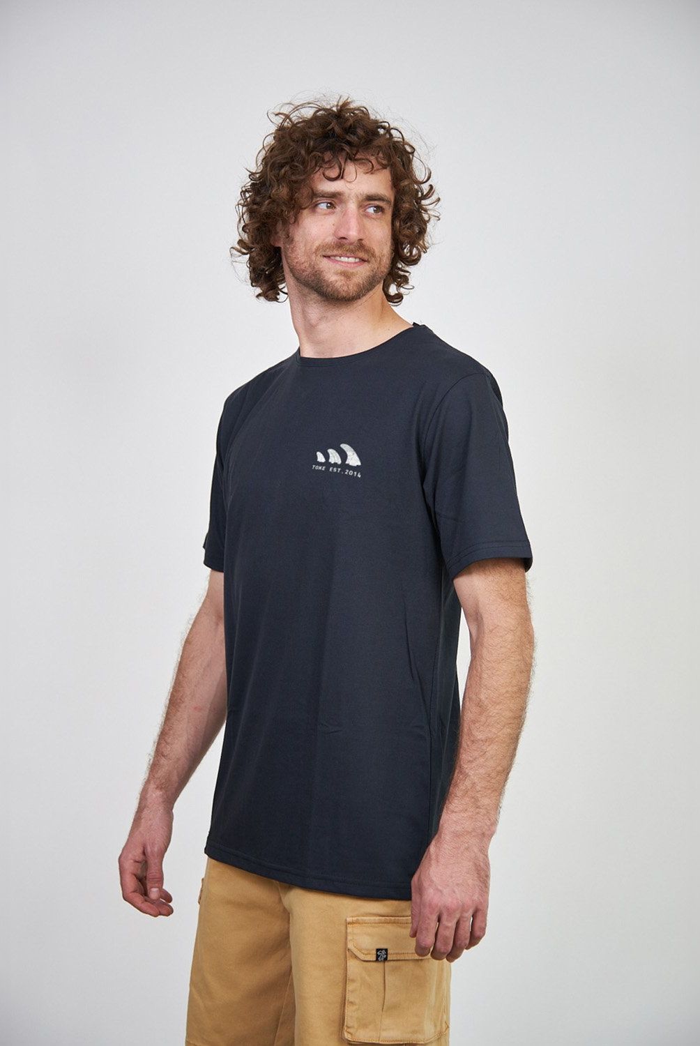 TOKE - Polera Hombre Manga Corta Algodón Reciclado Toke