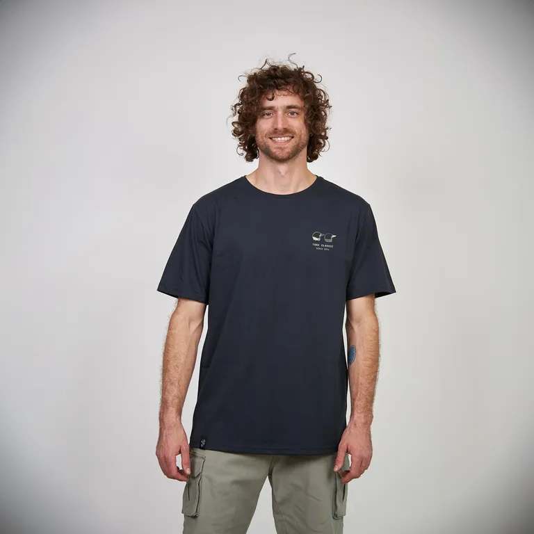 Polera Hombre Manga Corta Algodón Reciclado