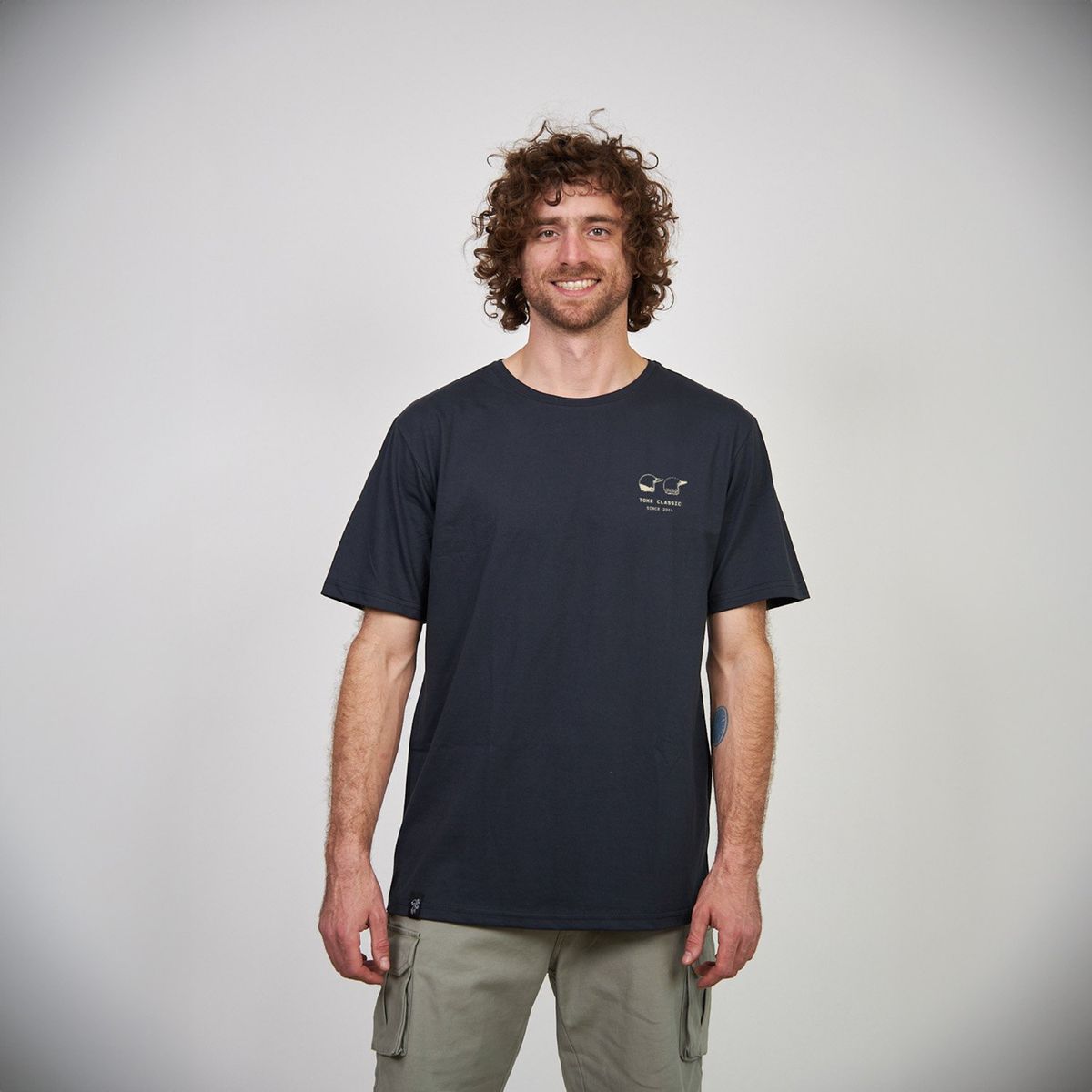 TOKE - Polera Hombre Manga Corta Algodón Reciclado Toke