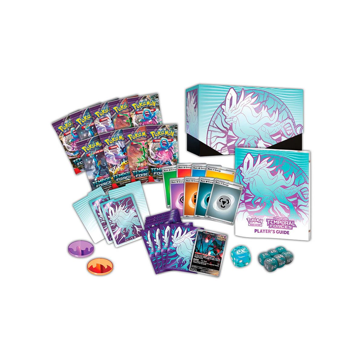 POKEMON - Tcg Cartas Pokemon  Fuerzas Temporales Entrenador É