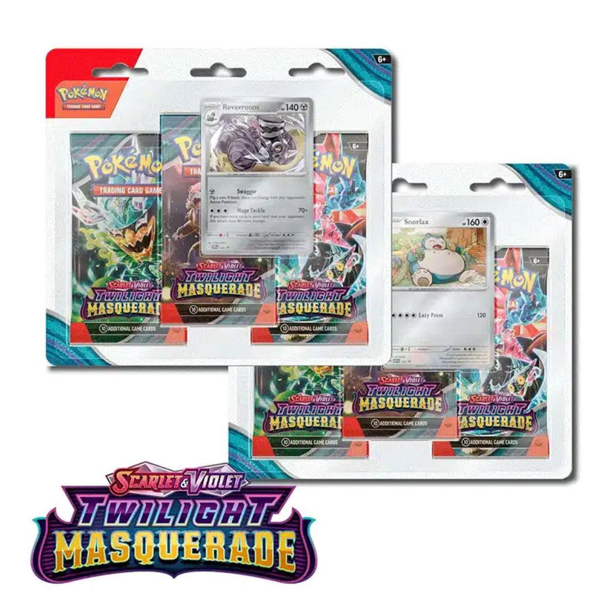 POKEMON - Tcg Cartas Pokemon  Mascarada Crepuscular Blister 3