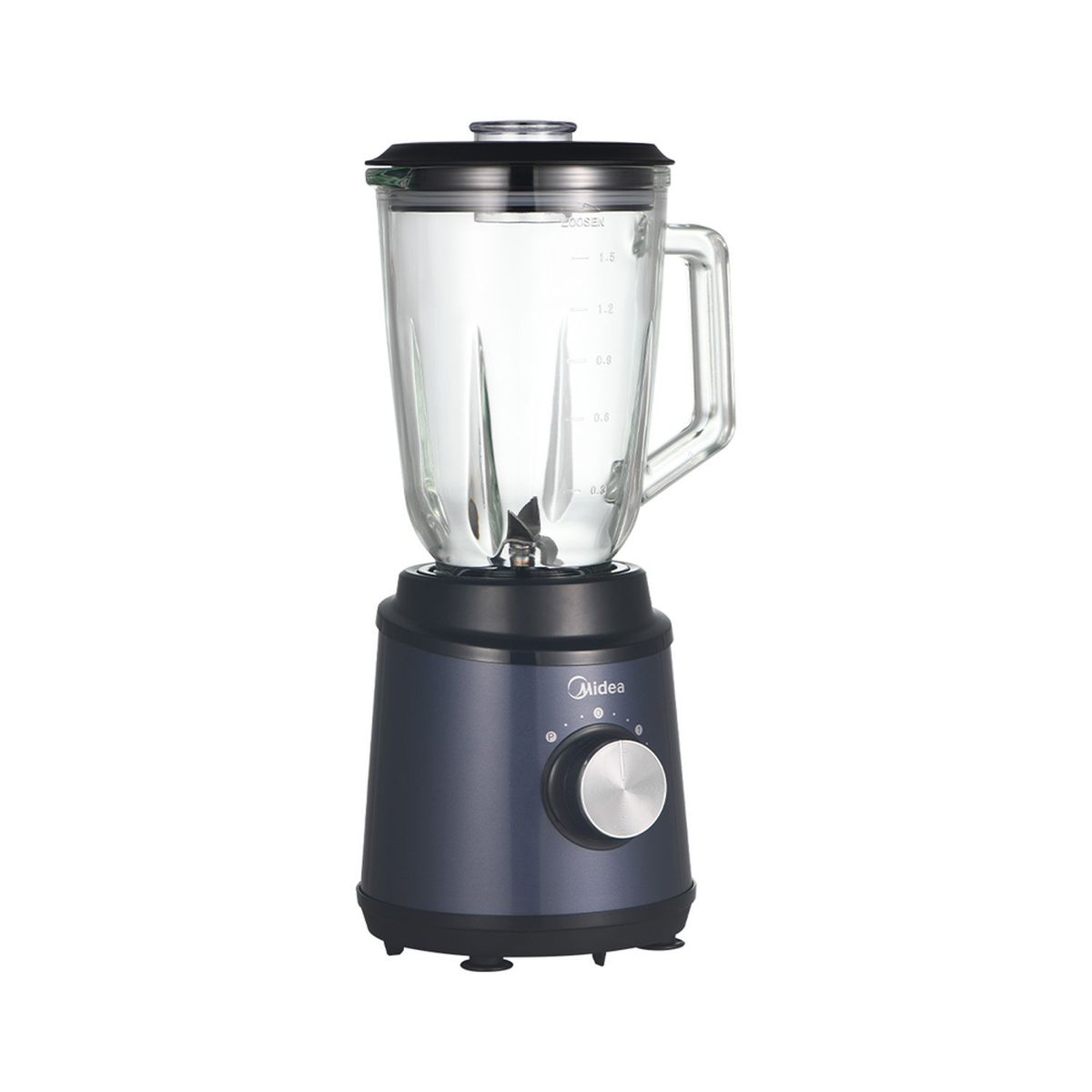 MIDEA - Licuadora de Acero Inoxidable 1,5lt Midea