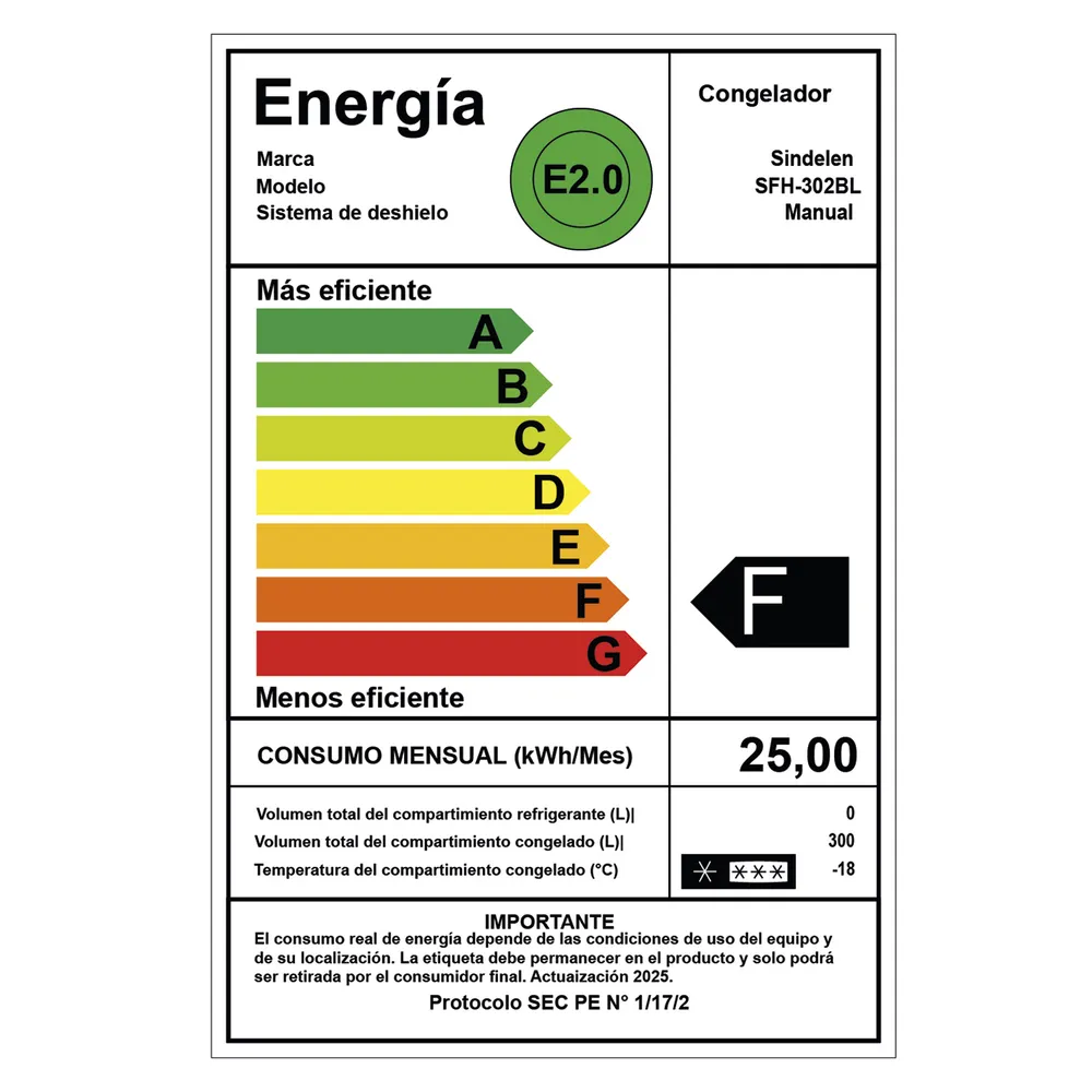 Sindelen SFH-302BL Blanco, foto 4