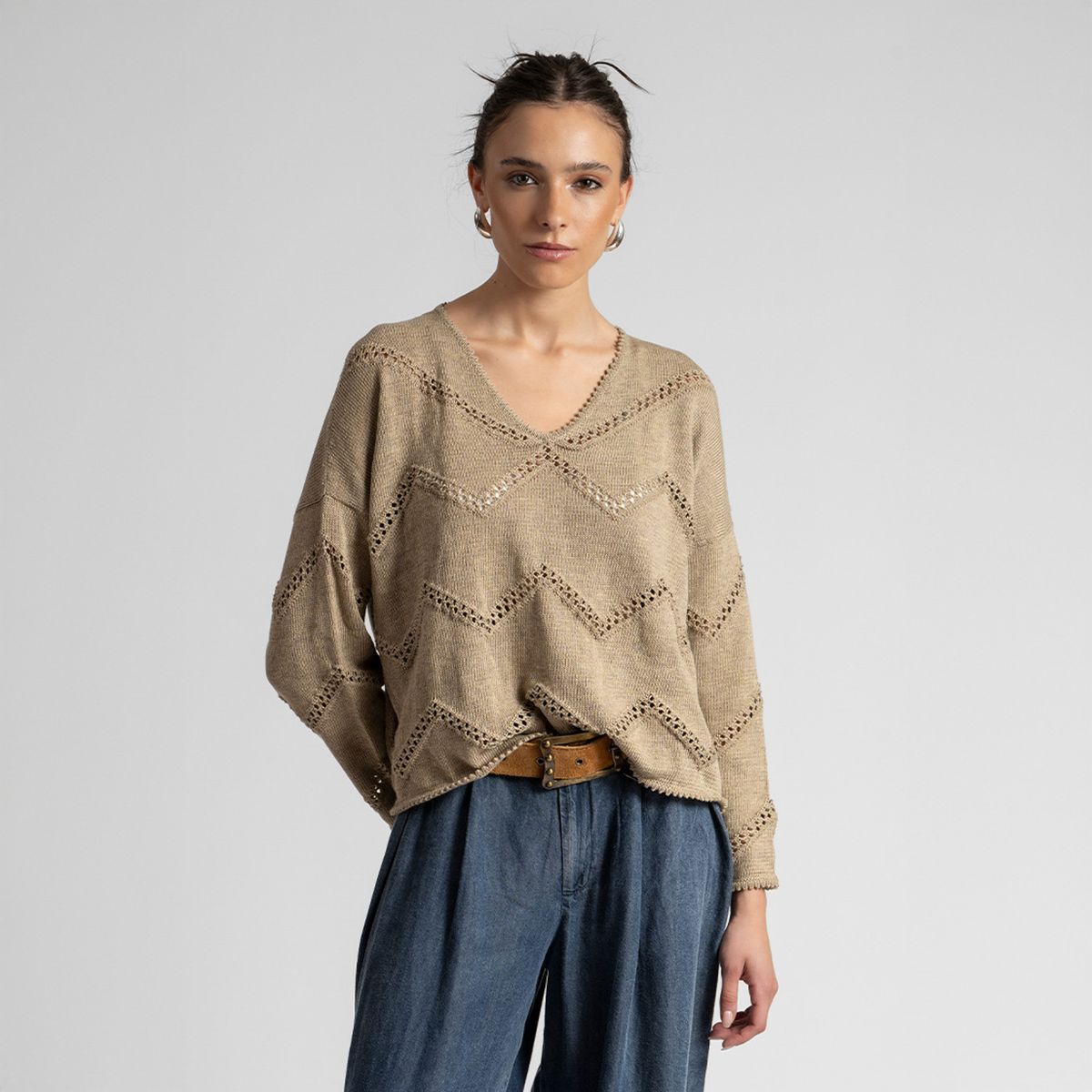 LOLITA POCKET - Chaleco Murcia Beige Lolita Pocket