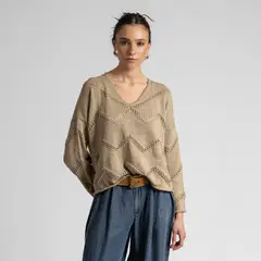 LOLITA POCKET - Chaleco Murcia Beige
