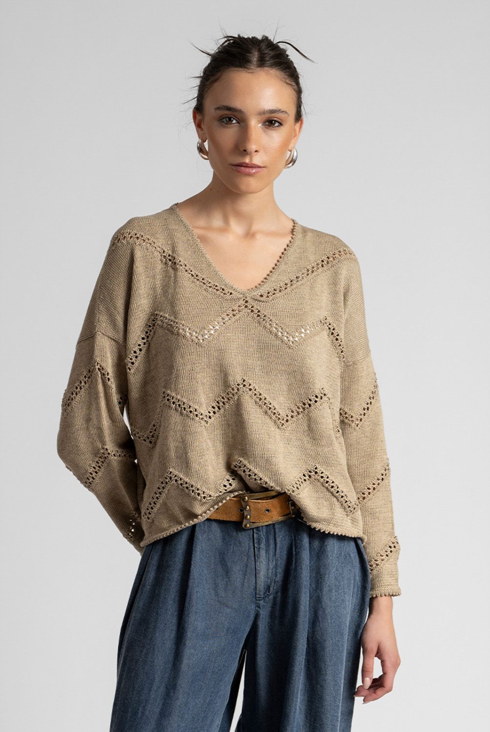 LOLITA POCKET - Chaleco Murcia Beige Lolita Pocket