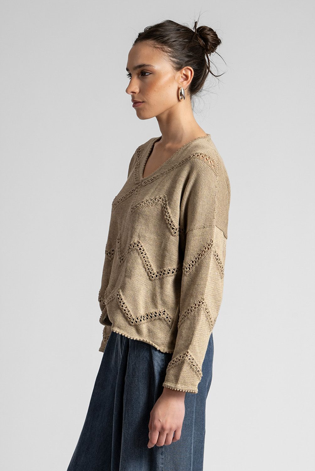 LOLITA POCKET - Chaleco Murcia Beige Lolita Pocket
