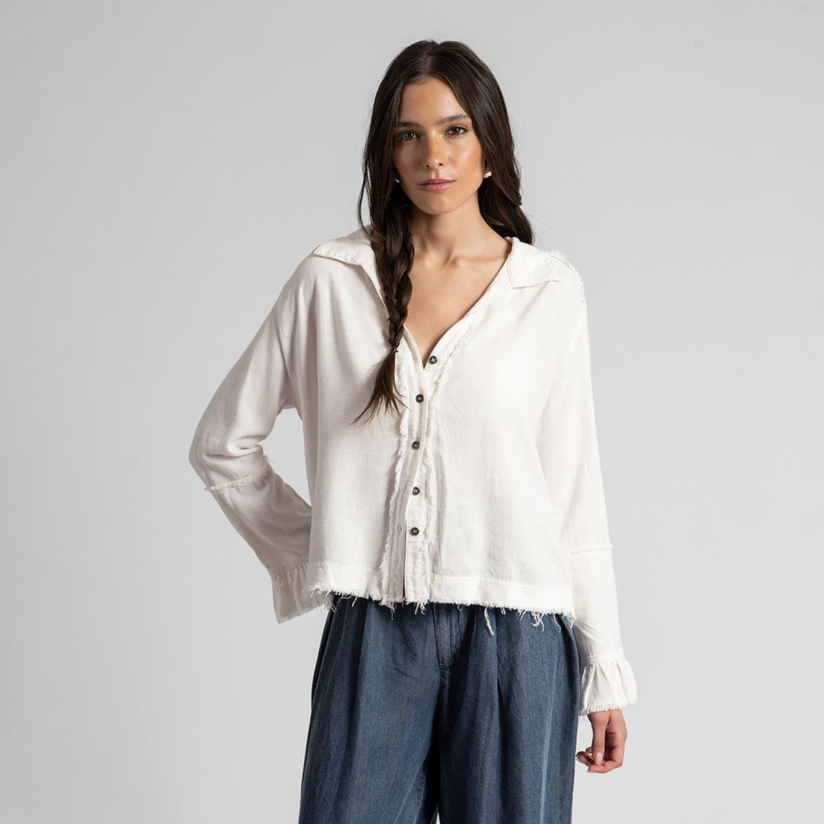 LOLITA POCKET - Blusa Sole Blanco Lolita Pocket