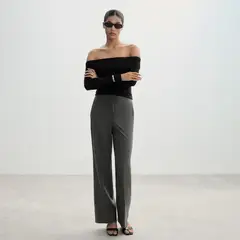 MANGO - Polera Hombros Descubiertos Mujer