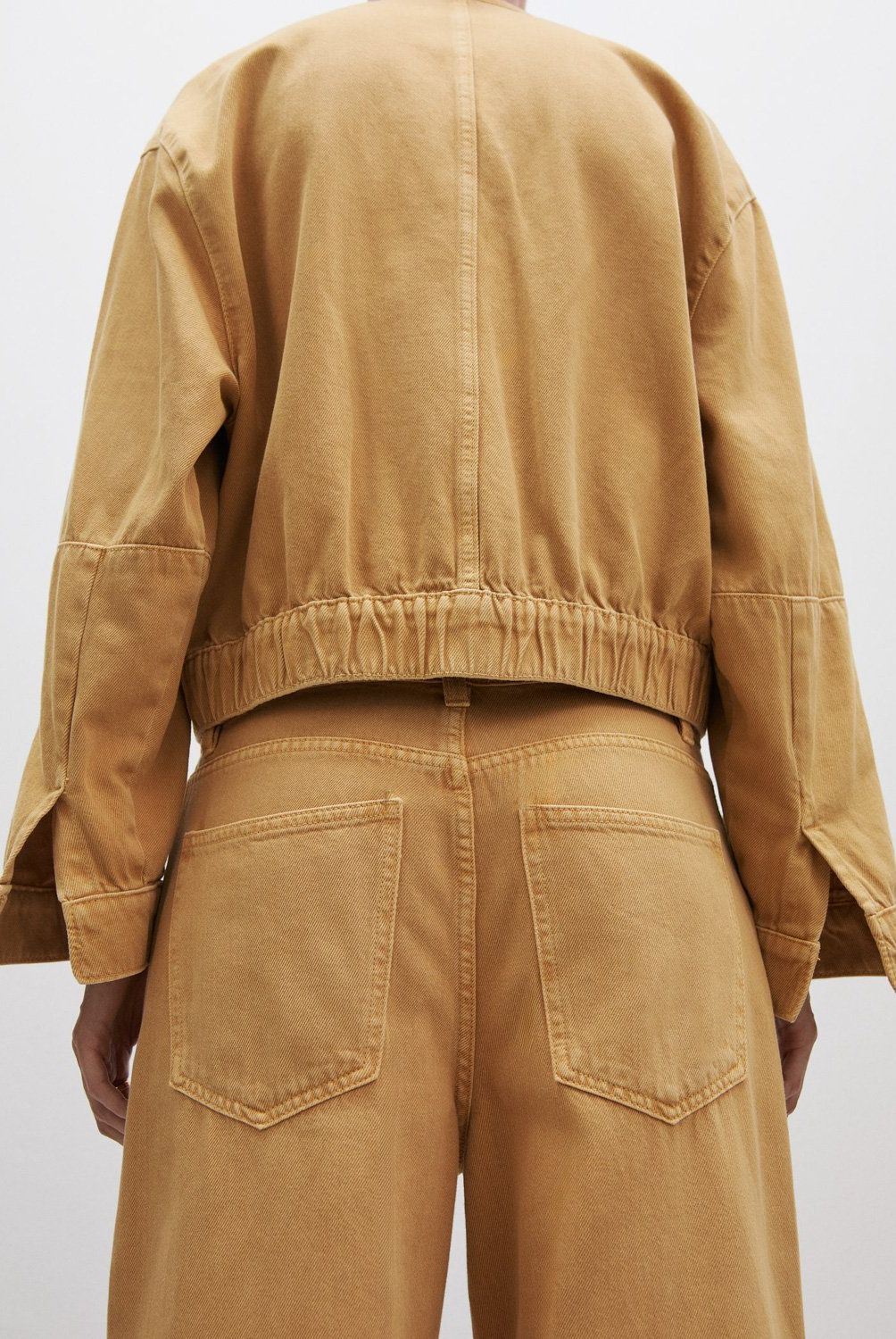 MANGO - Chaqueta Bomber Vaquera Mujer Mango