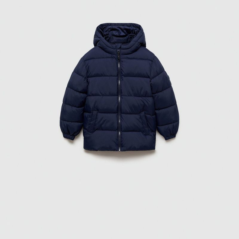 MANGO KIDS - Parka Acolchado Capucha Niño Mango Kids