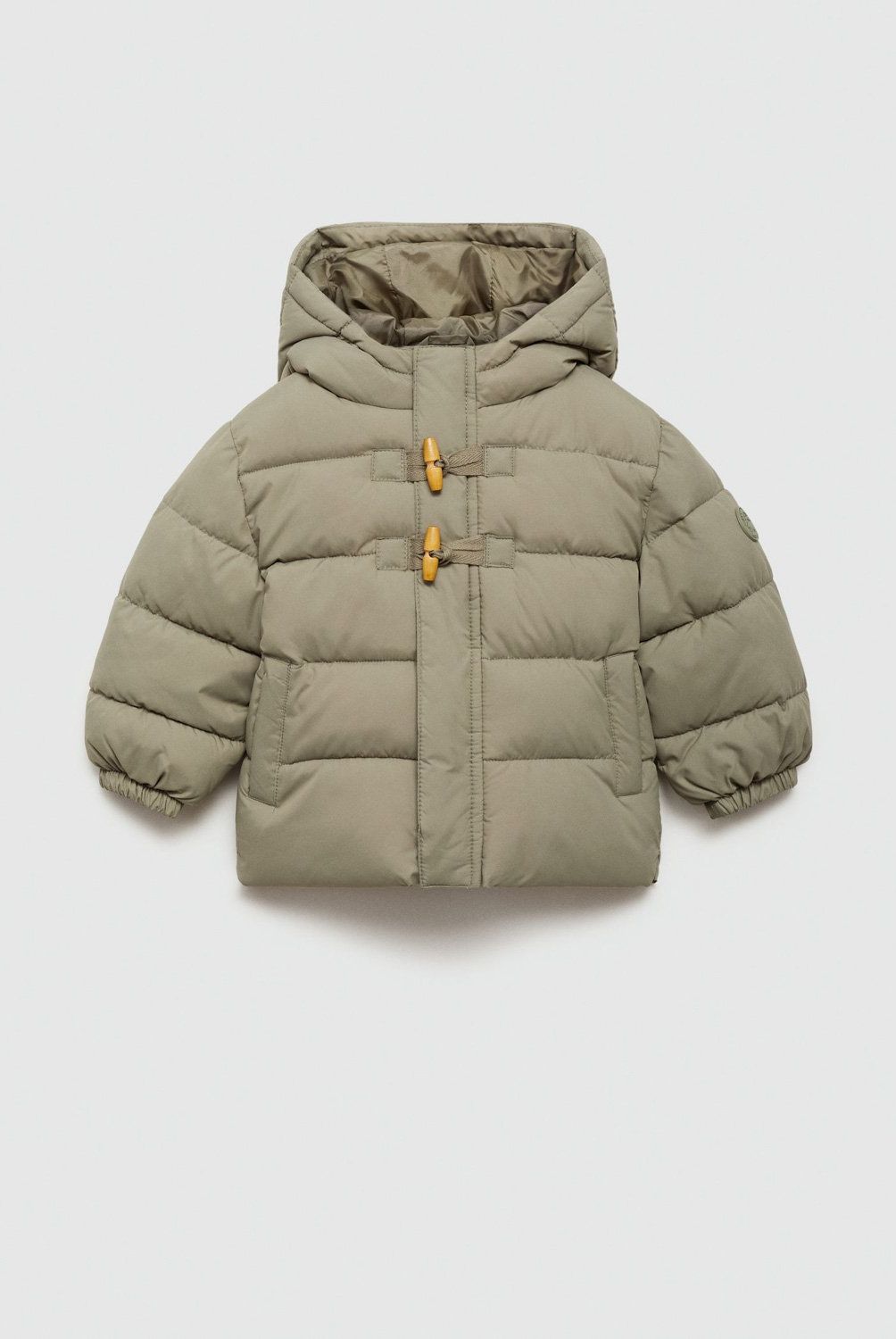 MANGO KIDS - Parka Acolchado Interior Borreguito Bebé Niño Mango Kids