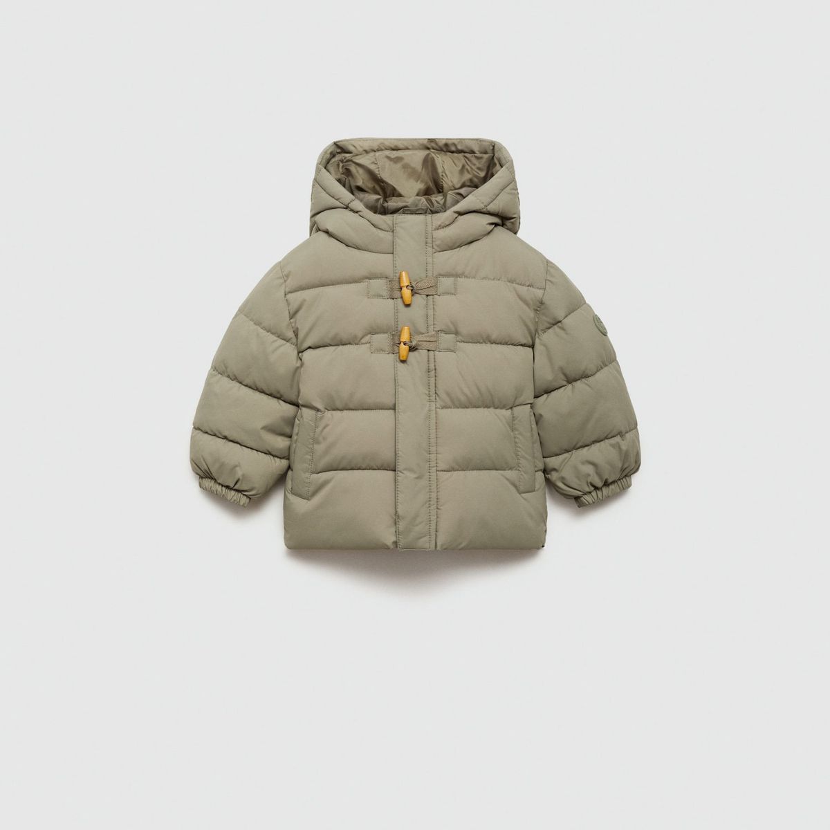 MANGO KIDS - Parka Acolchado Interior Borreguito Bebé Niño Mango Kids