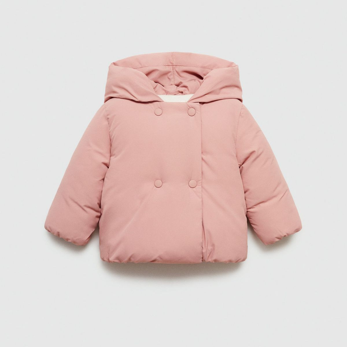 MANGO KIDS - Parka Interior Pelo Unisex Bebé Mango Kids