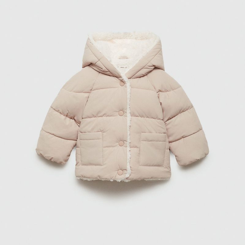 MANGO KIDS - Parka Acolchado Capucha Orejas Unisex Bebé Mango Kids