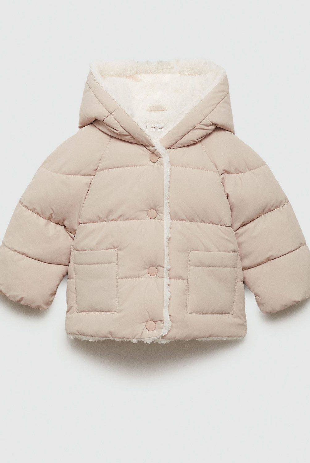 MANGO KIDS - Parka Acolchado Capucha Orejas Unisex Bebé Mango Kids