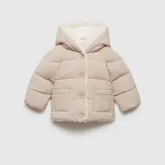 MANGO KIDS - Parka Acolchado Capucha Orejas Unisex Bebé