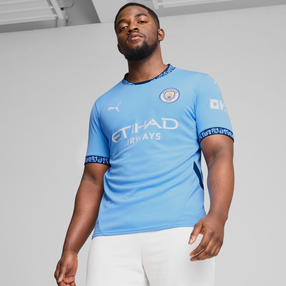 PUMA - Camiseta Local Manchester City Hombre Puma