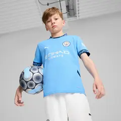 PUMA - Camiseta Local Manchester City Infantil Niño