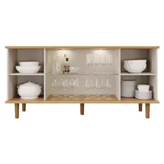 DECOCASA - Buffet Janice Led Off White