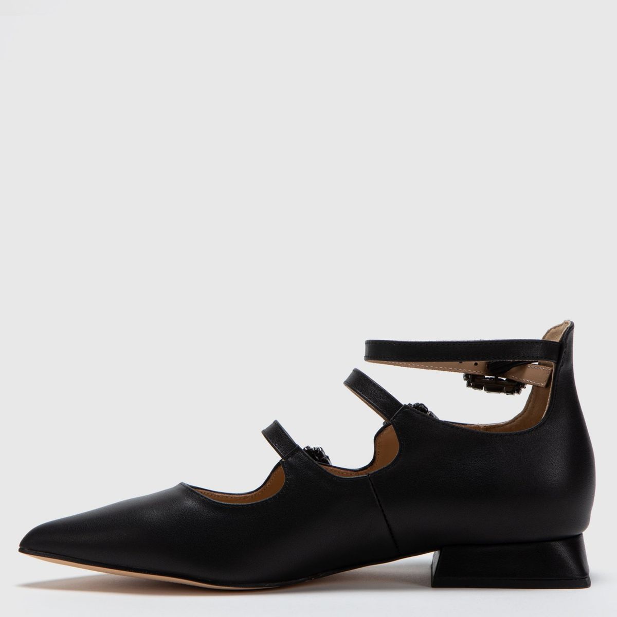 ALMA EN PENA - Zapato Casual Mujer Cuero Negro Alma En Pena