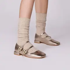 ALMA EN PENA - Zapato Casual Mujer Cuero Café