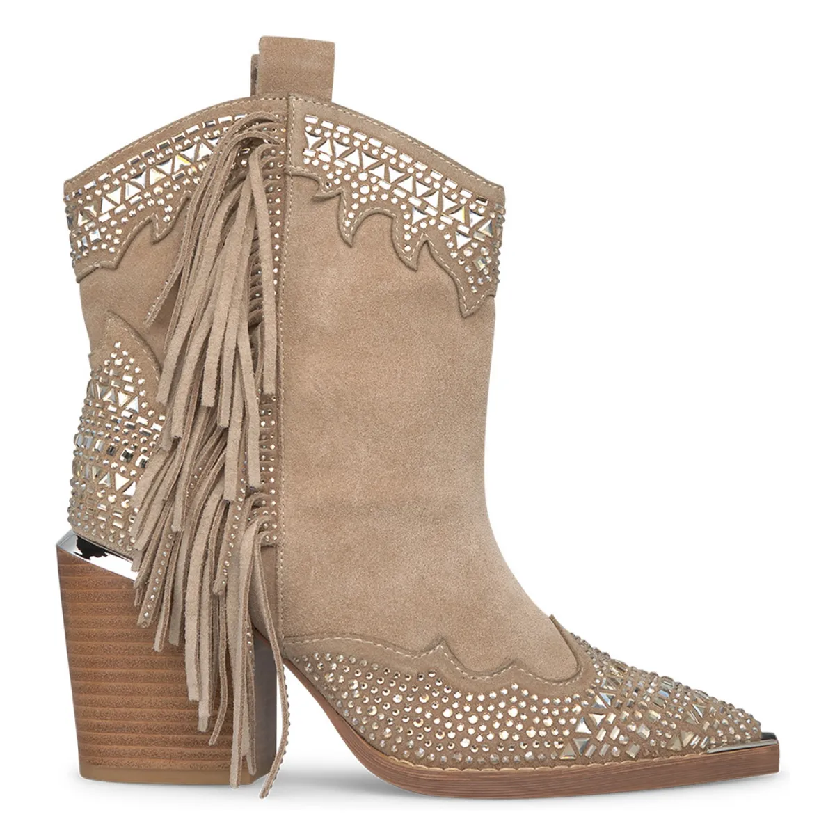 ALMA EN PENA - Botín Vaquero Mujer Gris Alma En Pena