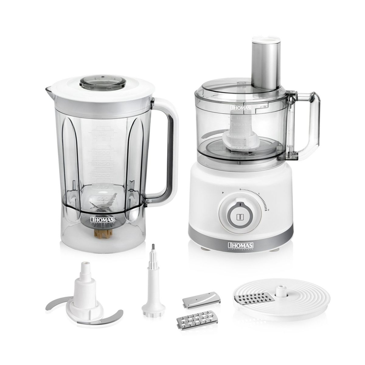 THOMAS - Licuadora y Procesadora de Alimentos 1.5lt TH-9170B Thomas