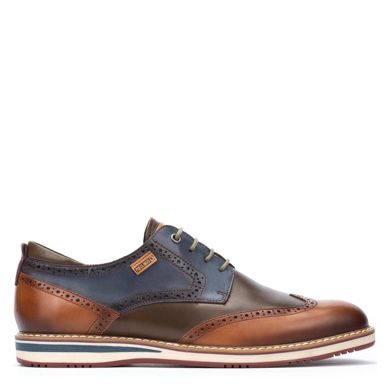 Zapato Casual Hombre Cuero Beige