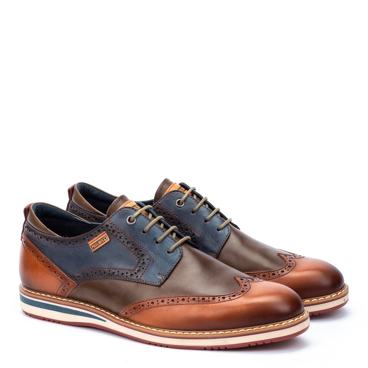 PIKOLINOS - Zapato Casual Hombre Cuero Beige Pikolinos