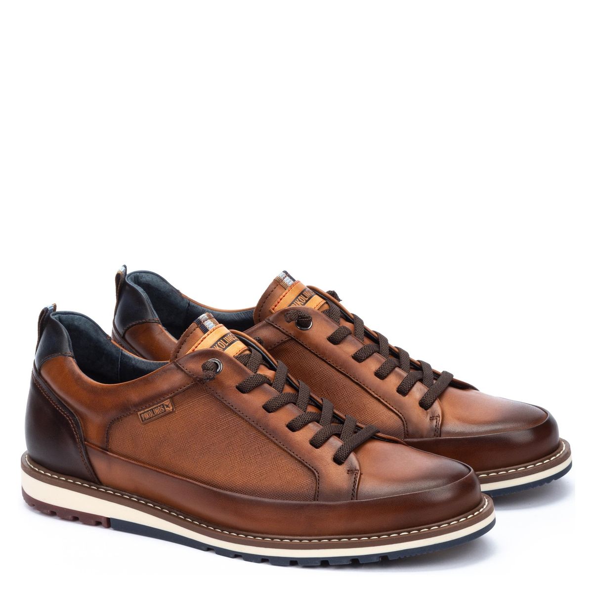 PIKOLINOS - Zapato Casual Hombre Cuero Beige Pikolinos