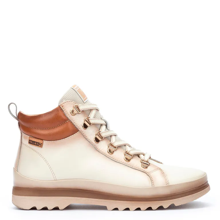 Zapato Casual Mujer Cuero Beige