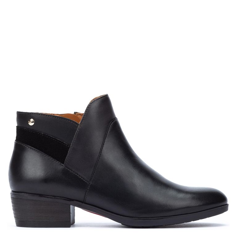 PIKOLINOS Botín Mujer Cuero Negro