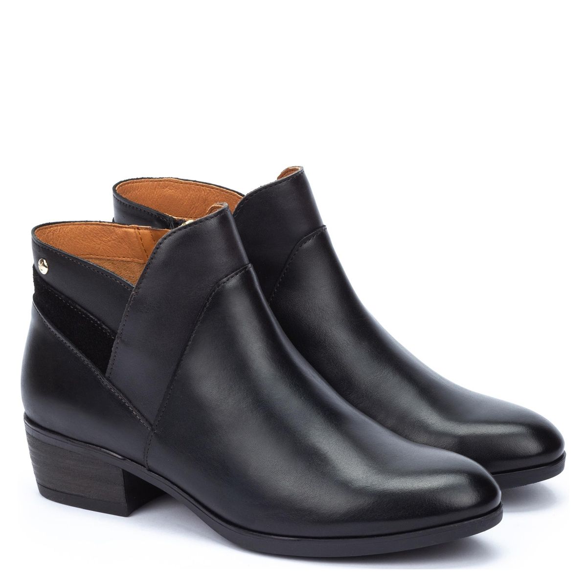 PIKOLINOS - Botín Mujer Cuero Negro Pikolinos